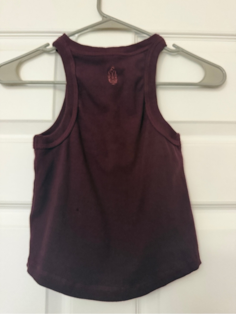Free People knockout tank - Ribbed Racerback Tank Top - Burgundy - Picture 3 of 4